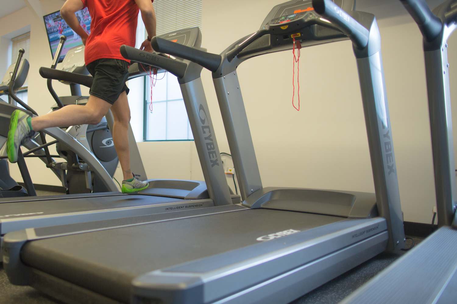 healthy aging by running on treadmill