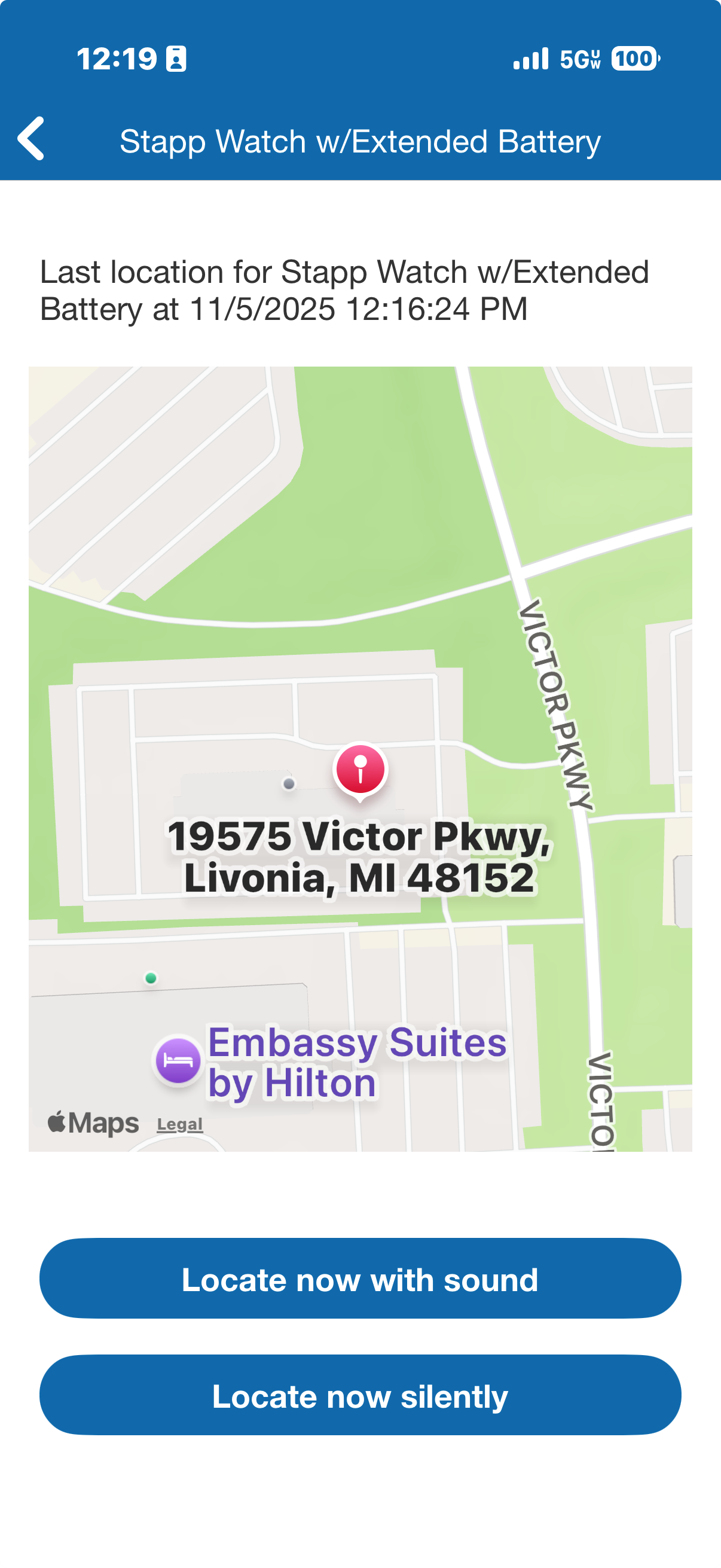smartphone text to locate